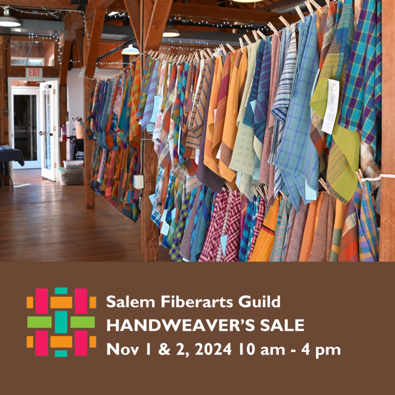 HANDWEAVER’S SALE November 1st and 2nd 2024 10 am - 4 pm